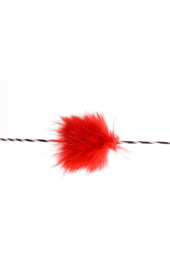 70162 String Silencer Funny Puff red