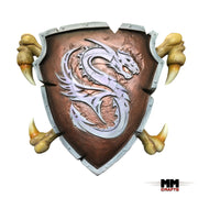 Dragon Shield 3D Fantasy Target