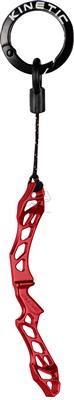 KEY RING CNC MINI INVINSO ANODIZED BLACK RISER