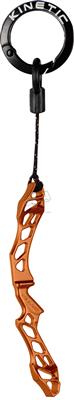 KEY RING CNC MINI INVINSO ANODIZED BLACK RISER