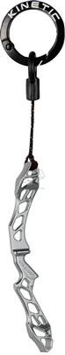 KEY RING CNC MINI INVINSO ANODIZED BLACK RISER