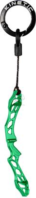 KEY RING CNC MINI INVINSO ANODIZED BLACK RISER