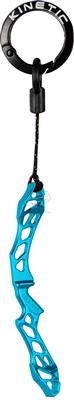 KEY RING CNC MINI INVINSO ANODIZED BLACK RISER