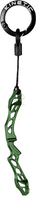 KEY RING CNC MINI INVINSO ANODIZED BLACK RISER