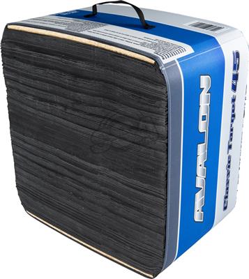 AVALON CLASSIC TARGET 45 FULL BLACK LAYERED FOAM 45cm x 45cm x 30cm