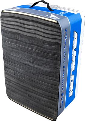 AVALON CLASSIC TARGET 65 FULL BLACK LAYERED FOAM 65cm x 45cm x 30cm