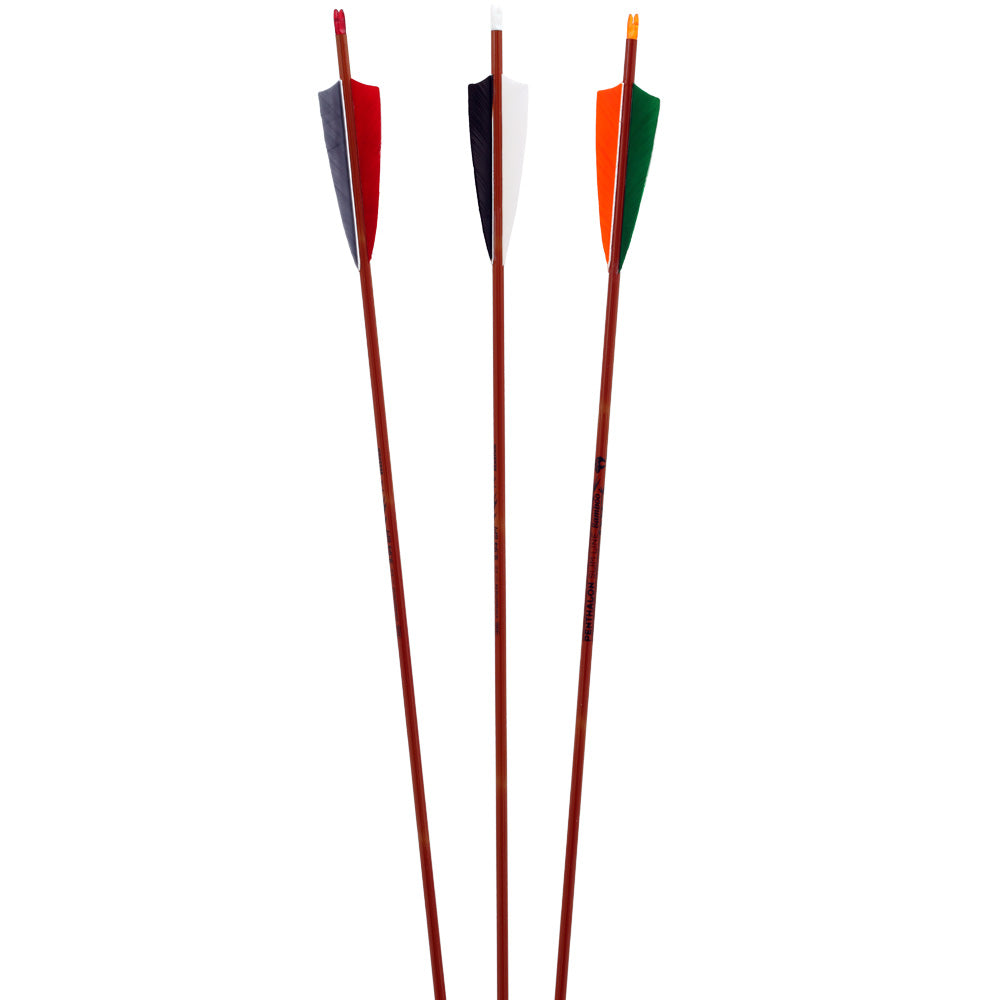 Standerd Arrows 44496 Custom Arrow Slim Line Bamboo Standard | Blackridge Archery